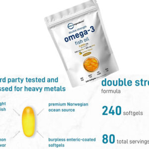 Micro Ingredients Omega 3 Fish Oil